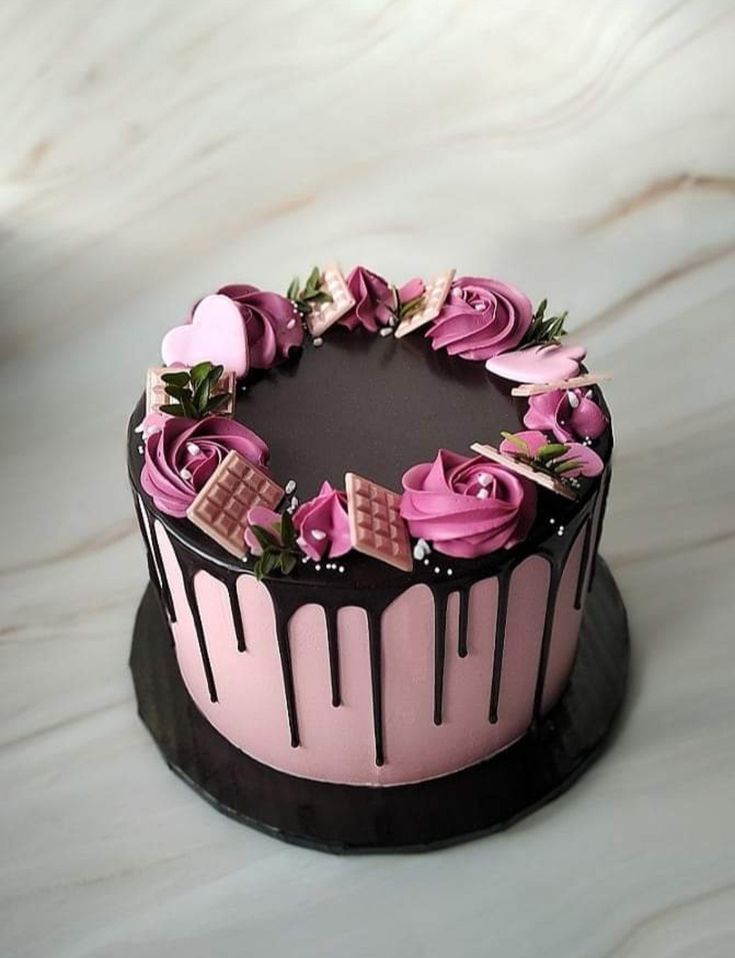 Pink Drip Roses
