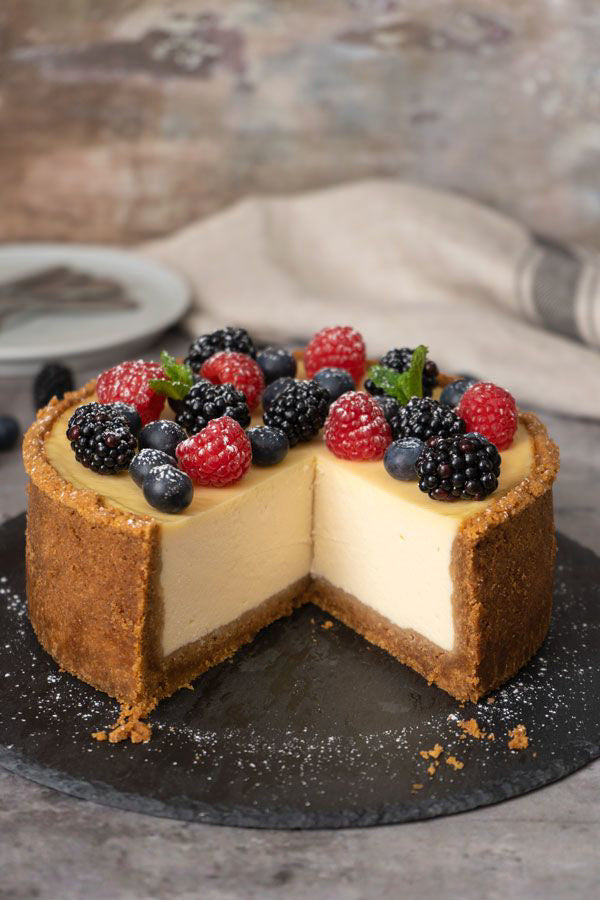 Raspberry Pink Elegance Cheesecake