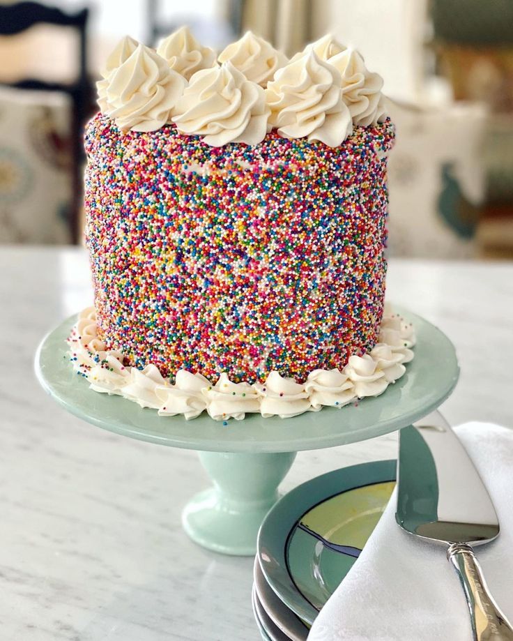 Sprinkles cake