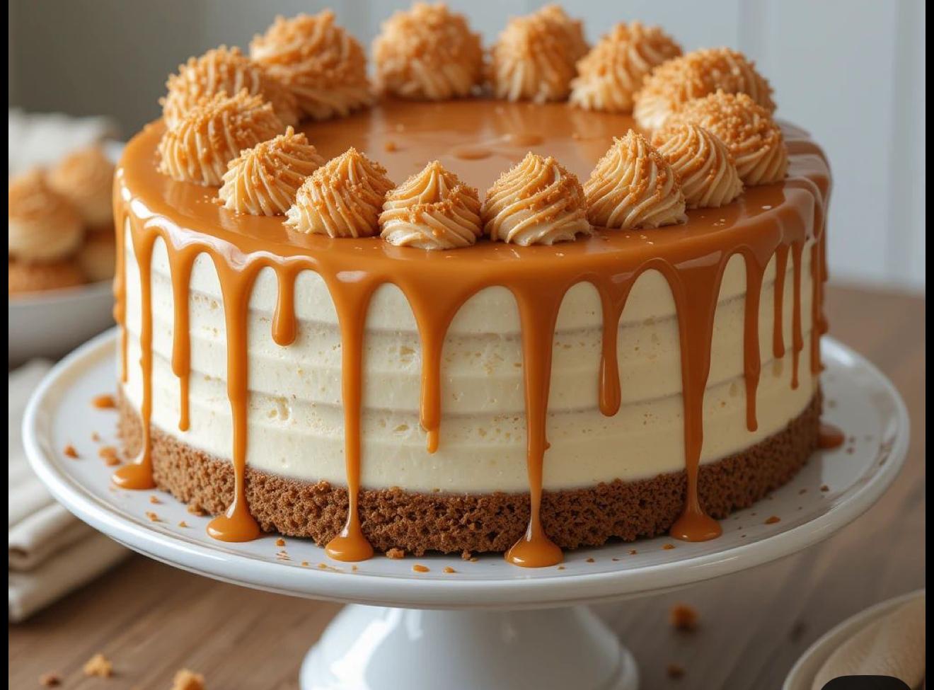 Caremal mud cake
