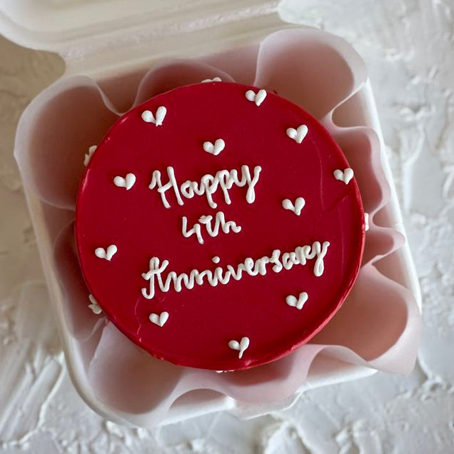 Red Round Cake
