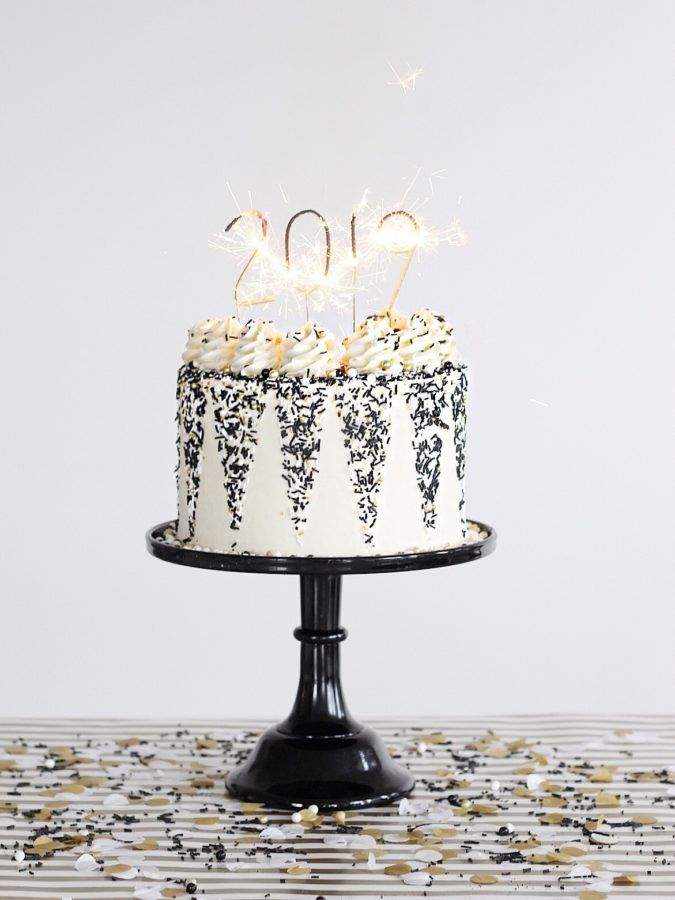 Midnight Firecracker Cake